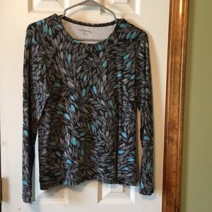Crofts & Barrow Feathered women’s top